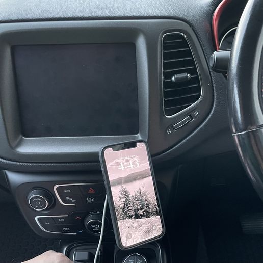 🧭 2021 Jeep Compass Trail Hawk Magsafe Mount・ STL File for 3D