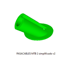 pasacables-mtb.png Fichier STL Câbles MTB・Objet pour imprimante 3D à télécharger