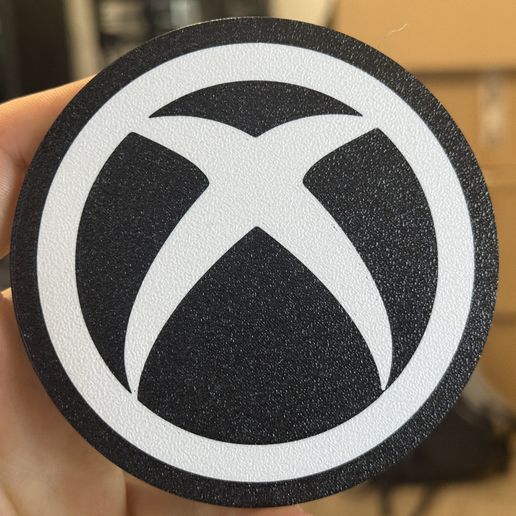 Xbox logo coaster