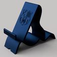 barca1.jpg phone stand with Barcelona logo