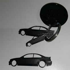 STL-Datei BMW E46 SCHLÜSSELANHÄNGER 🛞・Modell für 3D-Drucker zum  Herunterladen・Cults