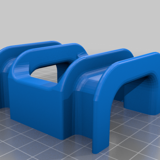 M365 E-Scooter charger cable management end caps - double spool