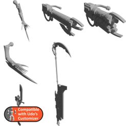 folder.jpg Free 3D file Space Zombies Weapons Library for Udo's Customizer・3D printable model to download