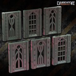 Gothic-Windows.jpg DarkHyve Assault - Doppelt hohe gotische Fenster