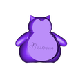 Snorlax-1.STL Snorlax / Pokemon / Ronflex / 卡比獸 / カビゴン