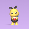 Bee-Heart1.png 3D file Bee Heart・3D print model to download