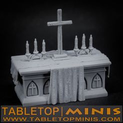 A_comp_photos.0001.jpg Download STL file Church Altar • 3D printer design, TableTopMinis