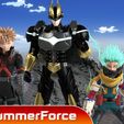 CGtrader04.jpg Batalla final de Katsuki Bakugo - My Hero Academia
