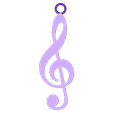 note earring_fixed.stl Free STL file Musical note earrings・3D printable design to download