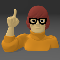 OBJ file Velma Dinkley and Scooby Doo in pose 🫦・3D printable design to  download・Cults