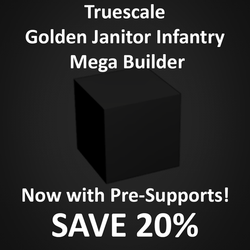 Golden Janitor Infantry Mega Pack