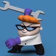 untitled.108.jpg Decorative model of Dexter from the series "The Dexter Laboratory".