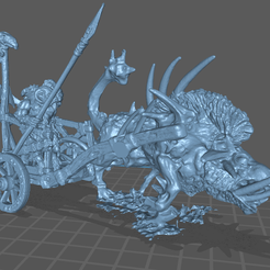44.png Garragor chariot Razorgor Chariot Beastmen