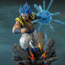 photo_5884297610511104821_y.jpg Fichier 3D gogeta- Dragon Ball・Plan imprimable en 3D à télécharger