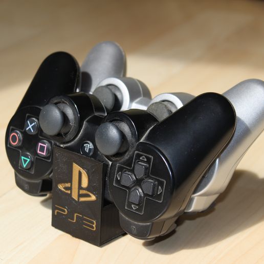 PS3 display pad for PS3 controllers - 3D model önizlemesi