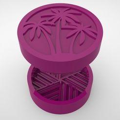 Grinders.380.jpg STL file GRINDER WEED - DIY - PALMS・3D printer design to download