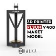 1-Flsun_v400_Model-Halka3d.jpg Flsun V400 MODEL / MAKET