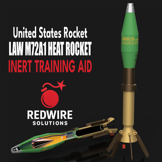 ⚖️ M72A1 LAW Rocket (Full & Cutaway Versions) – Highly Detailed