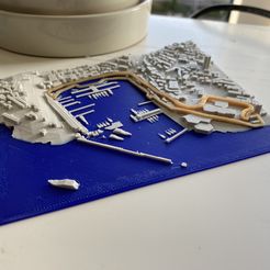 IMG_2159.jpg Fichier STL Circuit de Monaco avec piste de F1・Objet pour imprimante 3D à télécharger