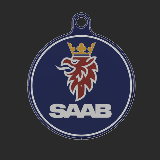 SAAB keychain