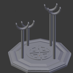 lu-symbol.png 3D file articulated dragon display stand・3D printer design to download