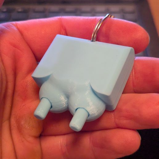 Clicky Boobs! The Fidget Nipples Toy STL File for 3D printingCults