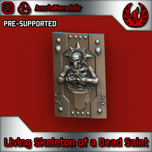 Living Skeleton of a Dead Saint 3D model