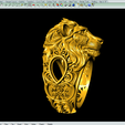 Lion-Ring-3D-print-model-file-pic-8.png Modèle d'impression 3D de l'anneau du lion