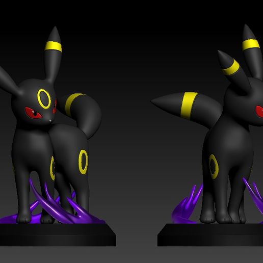 ZBrush-Document1.jpg Pacote de evolução Pokemon eevee