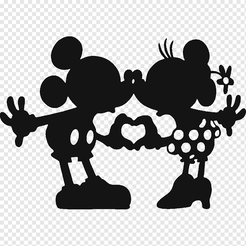 STL file Mickey Mouse earrings・3D printable model to download・Cults