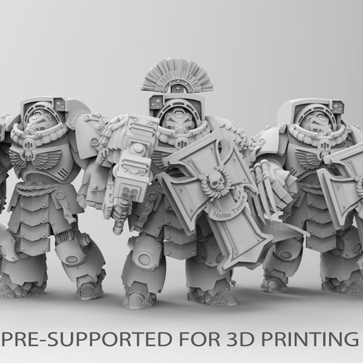 ELITE HEAVY ASSAULT - PRE-SUPPORTED 3D model