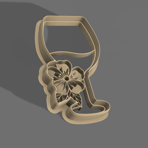 Cutter copa con flor!