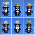 BEAR-BRAVO_03.jpg Free STL file BEAR BRAVO Potted plants・3D printing design to download