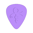 Pick1_Logo_raised.stl Guitar Pick holder - pendant
