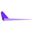 guignol derive CB.stl Microplane V4 , DLG , glider , F3K, F3F