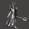 4.png SAURON THE DARK LORD LOTR LORD OF THE RINGS HI-POLY STL for 3D printing