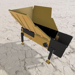 Freestanding.jpg 3D file 1/14 Feed Hopper Conveyor Belt・3D printer model to download