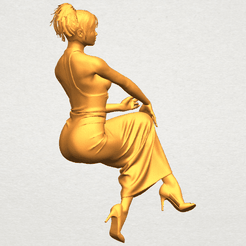 A01.png Free 3D file Naked Girl H09・3D print design to download