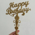 happybithday0.png Joyeux anniversaire - Pour le gâteau