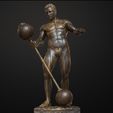 Sand_1.155.jpg Sandow statue mr Olympia bodybuilding winner gift 3D print model