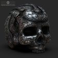(6) Ornate detailed Skull