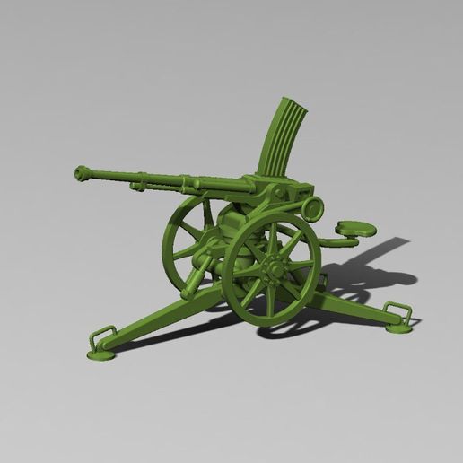 kanon 🔫 Type 98 20 mm AA machine cannon (Japan, WW2)・ 3D File