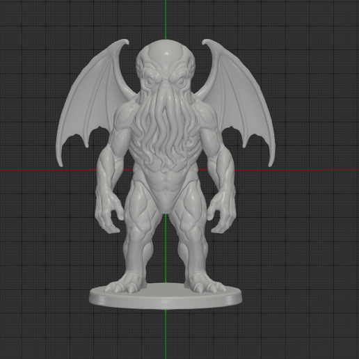 Lovecraftian Devil - 3D model önizlemesi