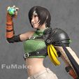 09.jpg (PreSupport) 1/4 Yuffie Kisaragi Standing Posture Final Fantasy VII Remake