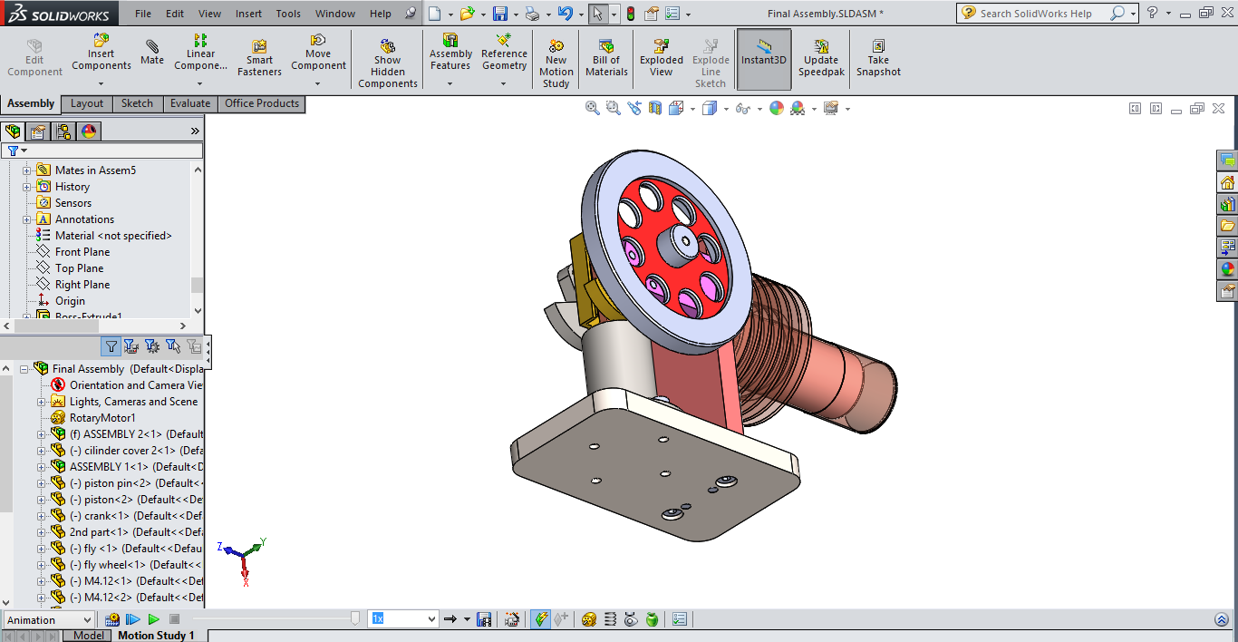 Download File Stirling Engine 3d Printable Model Cults