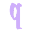 QM.stl STL file Letters and Numbers The Addams Family Letters and Numbers | Logo・Template to download and 3D print