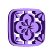 MEDITERRANEAN TILE 1 35MM.stl Mediterranean Tile 1 Polymer Clay Cutters | Digital STL File | 4 Sizes | 2 Cutter Versions