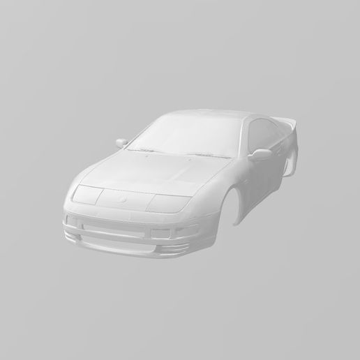 🎨 Nissan Fairlady 300ZX 1:24 & 1:25 Scale・ OBJ File for