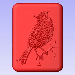 B1.jpg Descargar archivo STL gratis Pájaro • Objeto para impresión 3D, cults00
