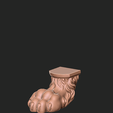 Znimok-iekrana-2025-03-24-143435.png Animal lion Paw Stool – 3D Printable STL Model